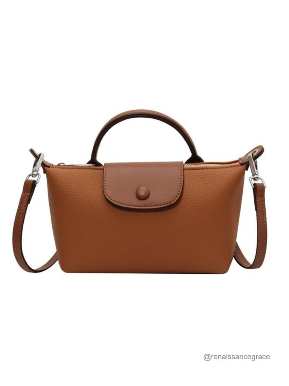 PU Leather Mini Crossbody Bag for Women, Quilted Shoulder Handbag